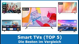 Die besten Smart TVs & Fernseher 2024 (TOP 5) 🥇 Testsieger im Vergleich (gut und günstig)