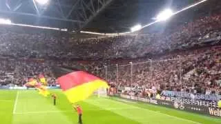 Deutsche Hymne-Germany vs.Argentina 03.09.14