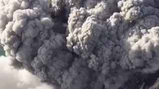 Karymsky Volcano Erupts spewing out enormous ash clouds