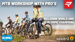 MTB workshop by Pro's: KMC MTB Racing Team x Ridley x Velotril test event