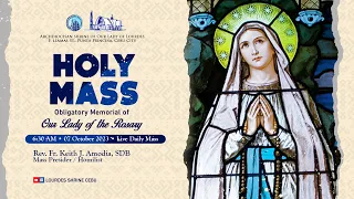 6:30 AM | OBLIGATORY MEMORIAL OF OUR LADY OF THE ROSARY | 07 OCT 2023 | FR. KEITH J. AMODIA, SDB