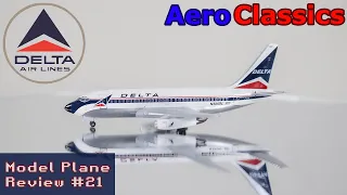 AeroClassics Delta Airlines Boeing 737-200 Widget Livery| Model Plane Review #21