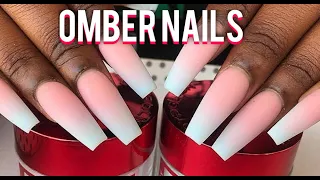 Acrylic Nail Ombre Tutorial with Notpolish Powder I Easy colors blend I Demo In  Vietnamese language