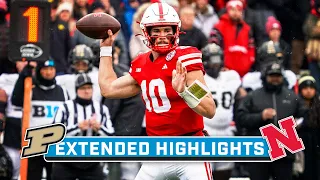 Purdue at Nebraska | Extended Highlights | Big Ten Football | Oct. 28, 2023