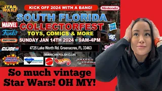 Toy Hunting at FLORIDA TOYSHOW!!!                                 #toyhunt #vintagestarwars #toys