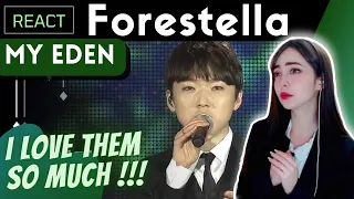 REACTING to FORESTELLA ( 포레스텔라 ) -  My Eden [열린 음악회/Open Concert]