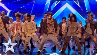 Could ZOMBIES win BGT? The undead storm our stage! | Auditions | BGT 2018