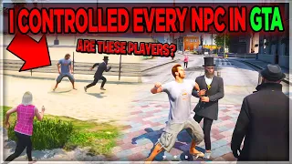 4000 NPC'S UNDER MY CONTROL IN GTA 5! (TROLLING ENTIRE SERVER) | DonDada RP