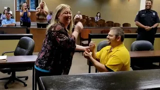 Man Who Appears to Have Been 'Arrested' Proposes to Girlfriend In Court