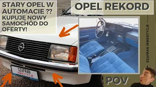 OPEL REKORD 2.0 S BERLINA 1979 - Kupuję nowy samochód do oferty! + prezentacja. SZAFRAN Inwestycje