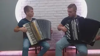 Dwanaście listeczków 🎸/polka/- na dwa akordeony 🎷[Duet akordeonowy]🎺