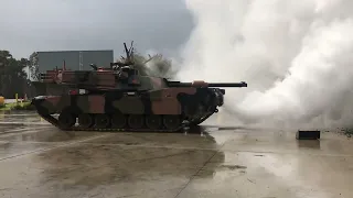 M1 ABRAMS Smoke screen