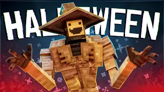 ЗЛОЙ ДУХ ХЭЛЛУИНА ОХОТИТСЯ ЗА НАМИ в МАЙНКРАФТ | Minecraft Halloween SLASHER | LayBren ft. GradusTV