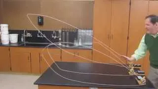 String shooter-String launcher- physics of toys  //// Homemade Science with Bruce Yeany