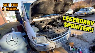 Reviving a Neglected T1N Mercedes Dodge Sprinter! But Then It Broke Even More........