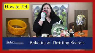 How to Test Bakelite & More Thrifting Tips | Valuing Jewelry, Glass, Disney, Tiffany by Dr. Lori