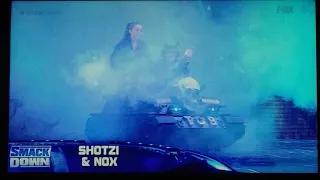 WWE SMACKDOWN SHOTZI & NOX DEBUT 7/9/21