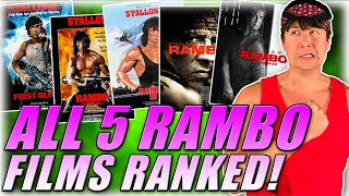 All 5 RAMBO Movies RANKED in UNDER 3 Minutes! (w/ Rambo: Last Blood)