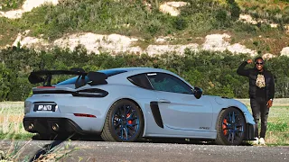 On réveille les montagnes avec la nouvelle PORSCHE 718 GT4RS !