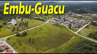 Embu-Guacu - Voo de drone pela área central - Mavic Air 2