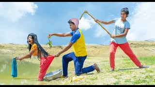 New Entertainment Top New Funny Video 2024 😎 Very Special Superhit Comedy Epi-174 By #megha_comedy