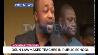 Osun lawmaker teaches in Public School