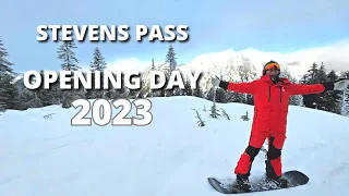 WE'RE BACK! Stevens Pass Opening Day 2023