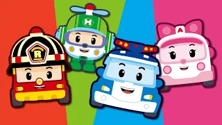 Brave Rescue Team Cute Ver.│Robocar POLI Car Song│Best Car Song│2D MV│Robocar POLI - Nursery Rhymes