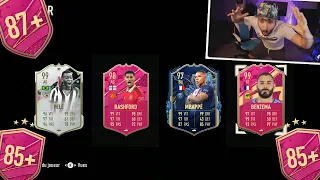 95+ X100 FUTTIES TOTS , JE PACK LES MEILLEURS JOUEURS ! FIFA 23