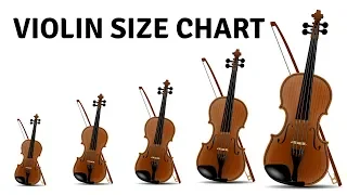 How To Choose The Right Violin Size 🎻 Violin Size Chart