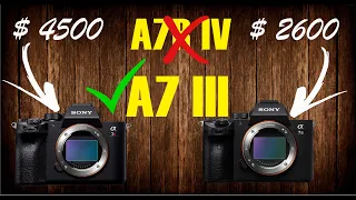 Don't waste your MONEY on A7R IV... Here is WHY | A7 III vs A7R IV | 4K