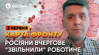 ПОКРОВСЬКИЙ напрямок - ПОТУЖНІ АТАКИ російських окупантів | Огляд ФРОНТУ з Коваленком 5 ЧЕРВНЯ