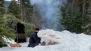 Underground Snow Shelter - Overnight Stay and Cookout