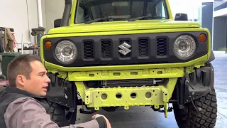 Install video, Predator bar on a Suzuki Jimny JB74 2022