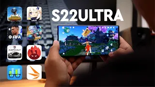 Gaming, Battery, Temperature Test... SAMSUNG GALAXY S22 ULTRA