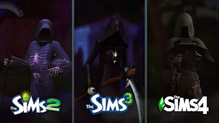 Grim Reaper at The Sims | 3 parts comparison