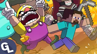 EVERYONE MEETS MINECRAFT STEVE