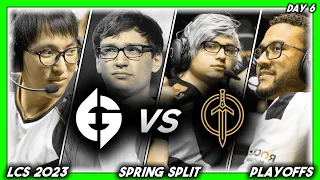 THE QUADRAT (LCS 2023 CoStreams | Spring Split | Playoffs: Match 6 | EG vs GG)