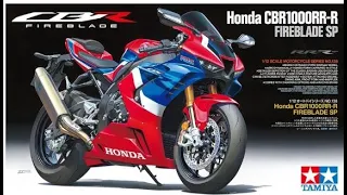 How to build Tamiya 1/12 Honda CRB 1000 RR  Fireblade motorcycle model