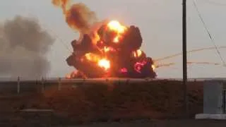 Proton M Rocket Explosion 02/07/2013