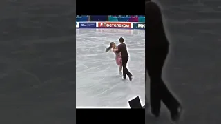 The way he hid her face so the camera wouldn’t see her cry 🥹 #figureskating