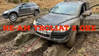 Cum am ramas blocati in namol ?!💥OffRoad cu 2 Touareguri