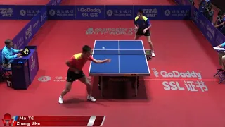 2018 Hong Kong Open Highlights _ Zhang Jike vs Ma Te (Pre)