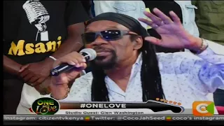 Glen Washington ~ I sing reggae music that can edify and educate #OneLove