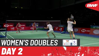 TotalEnergies BWF Sudirman Cup 2021 | Fruergaard/Thygesen (DEN) v Davletova/Malkova (NBFR) | Group C