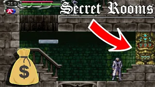 Castlevania Dawn of Sorrow Secret Rooms / Cuartos secretos.