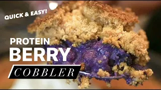 My Pre-Workout Meal 🔥 Berry Cobbler Recipe