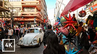 [4K] Walking in Mexico Market Street | Mexico