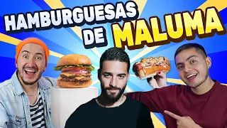 PROBAMOS TODO EL MENÚ DE MALUMA 🍔 DEMBOW 🤯 | AGENTES DEMENTES