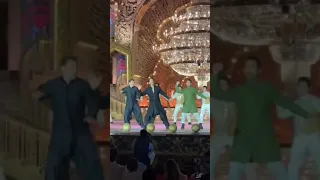 3 Khan's dance together at anant Ambani pre wedding #salmankhan #shahrukkhan #aamirkhan